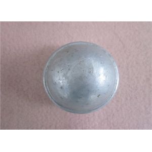 Durable Silver Chain Link Fence Post Caps , 2.7" chain link fence dome cap
