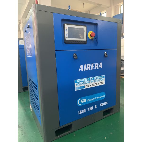 LGCD-7.5KW 4800 M3/hr Cooling Air Flow Screw Air Compressor With Intelligent