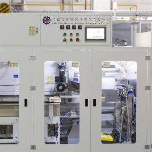 2025 New High Efficiency Full Servo Underpad Making Machine with Packaging