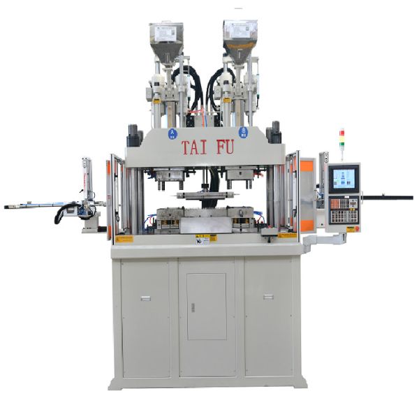 120Ton Vertical Double Color Injection Molding Machine For Two-Color Socket