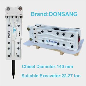 China 150L/min Excavator Hydraulic Breaker For 135mm Wide Hyraulic Rock Hammer on sale