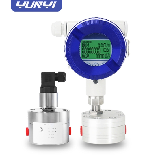 High Precision Stainless Steel Digital Flow Meter for High Pressure and High