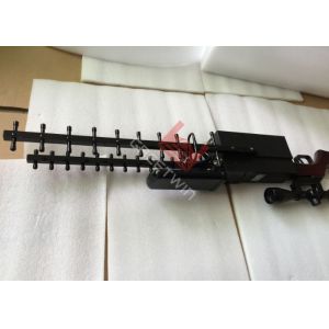 2.4G 5.8G GPS Glonass Gun Anti uav jammer , drone jammer up to 800m 60 Watt