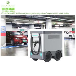 DC fast 40kW 60kW 120kW road accident rescue ev charging station with CCS1 and