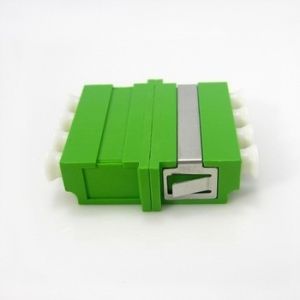 LC UPC APC Fiber Cable Adapters Single Mode Multi Mode OM3 OM4 Quad Plastic