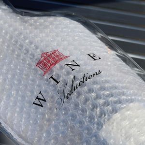 Reusable Bubble Wrap Wine Bags Waterproof With Self Adhesive Seal