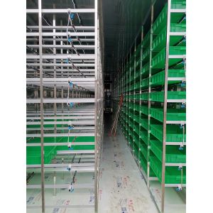 CE 10000kg Animal Forage Grass Fodder Machine 600*400*120mm Tray