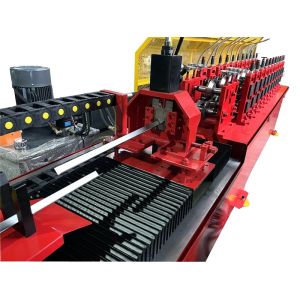 Galvanized Steel Stud Tracking Machine Plc Control System 3Kw Power 0.3-1.2Mm