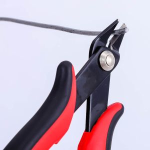 Fore Edge 65mn Electronics Pliers Red Black Curved Nose Pliers