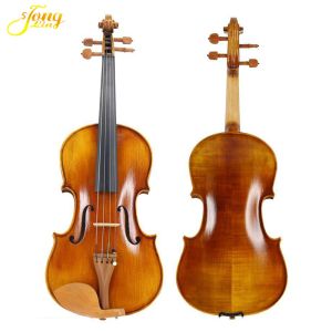 Hot selling guarneri violins hand painted violin popular in stock The back and