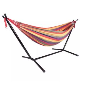 China Relax Outdoor Folding Hammock Light Weight Portable Hammock And Stand on sale