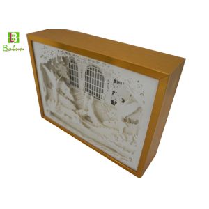 3D Retail Display Props Paper Cut Wedding Theme Merchandising Solution