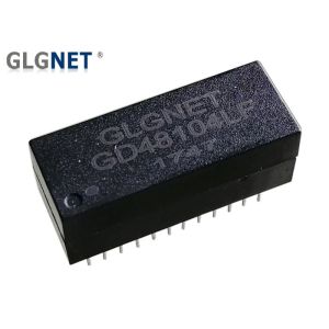 DIP Mounting Power Over Ethernet Transformer 48 Pin With 1G Integrated Magnetics