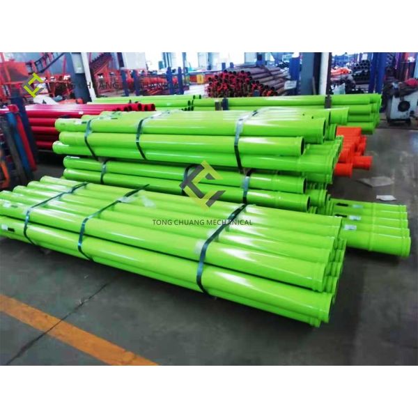 Straight Concrete Pump Pipeline Double Layer Pipe L30mm-L4000MM