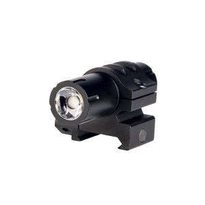 ANS Handheld Tactical LED Flashlight Aircraft Grade Aluminum Tube BK Shield