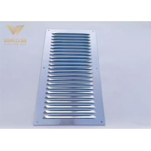 Ventilation 304 Stainless Perforated Sheet SS Louver Punching Metal Gutters Mesh