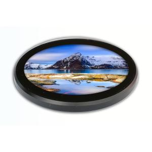 3.4'' 800x800 IPS TFT LCD Circular Instrument Screen Round Video HDMI Input Board