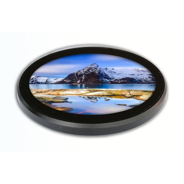 Quality 3.4'' 800x800 IPS TFT LCD Circular Instrument Screen Round Video HDMI Input Board wholesale