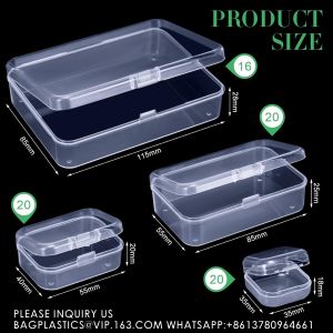 Storage Containers Rectangular Empty Small Plastic Containers For Small Items
