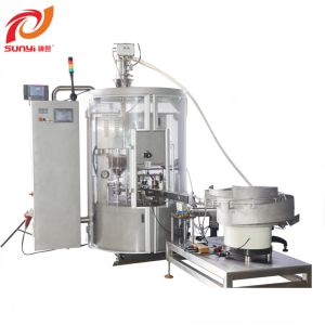 Fully Automatic Aluminum Foil Nespresso Coffee Capsule Filling Sealing Machine
