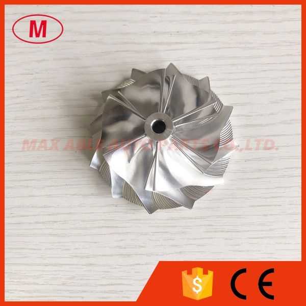Quality CT26 52.56/68.00mm 6+6 Blades high performance milling/aluminum 2618/billet compressor wheel wholesale