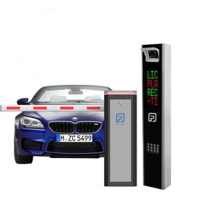 Unattended LPR Parking Controller HD Automated Parking Ticket System