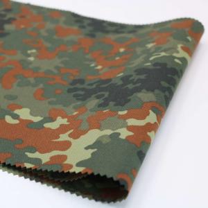 Camouflage 600D Waterproof Nylon Fabric With PU Coated