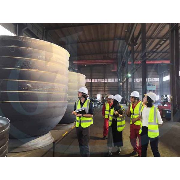 Carbon Steel Torispherical Dished Caps And Dish Bottom And Top Crown Plates