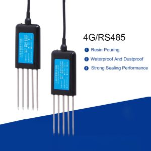 7 in 1 All-in-One Soil Moisture Temperature EC PH Sensor Probe for Planting