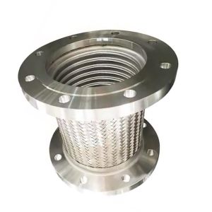 DN80 PN10 High Temperature Braided Corrugated Expansion Joint Stainless Steel