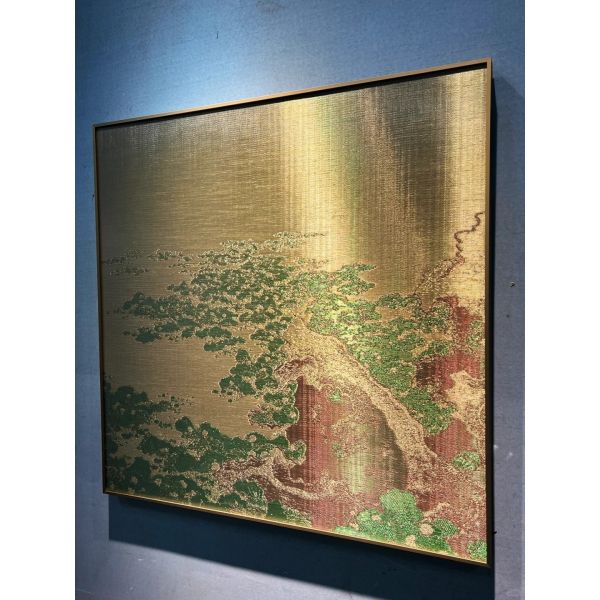 0.4mm Thickness Art Copper Mesh Wallpaper For Sophisticated And Luxurious