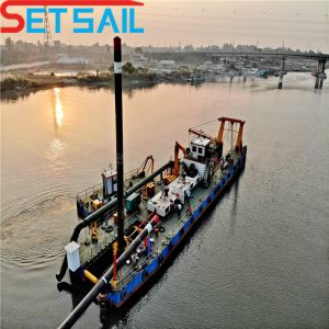 Cheap Hydraulic Control River Sand Cutter Suction Dredger with Flow Meter by Siemens PLC for sale