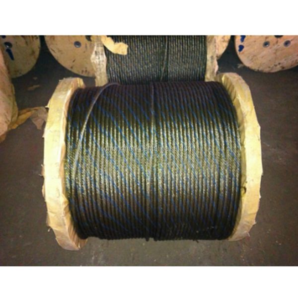 High Carbon Steel 7x7 Construction Galvanized Steel Wire Rope 3mm 4mm 5mm 6mm for Various Applications