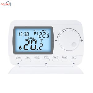 China Riseem 7 Day Programmable Electronic Heating Programmable LCD Digital Thermostat Electronic on sale