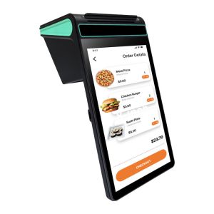 Cheap Customized Android All In One POS Customized POS Machine With Fingerprint Scanner for sale