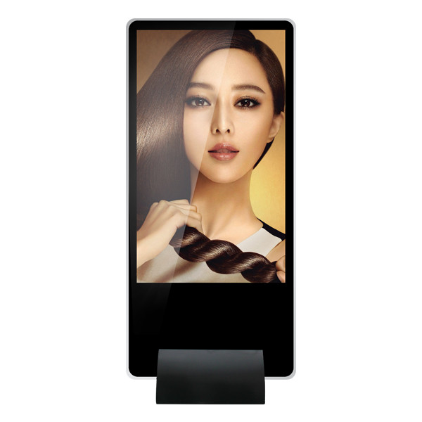 Remote Control Digital Signage Kiosk Ipone Style Frame 55 Inch Uitra Thin Body