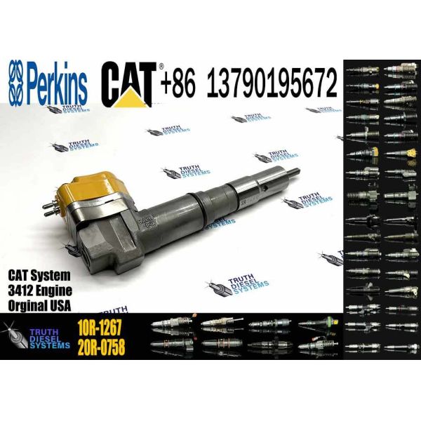 232-1171 10R-1267 Diesel Fuel Injector for Caterpillar 3412E Engine 631D 633D
