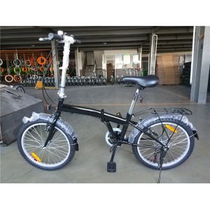 Folding Bicycle 20 Inch 7 Gear 6 Speed Hi Ten Steel Frame Aluminum Alloy Shimano