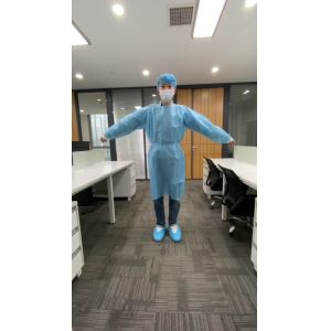 Cheap S&amp;J PP Disposable Protective Isolation Gowns for sale