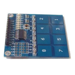 4- Channel Digital Touch Sensor Module Capacitive Touch Switch Button