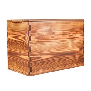 6 Slots Watch Storage Case Wooden Watch Case Holder With Custom Logo