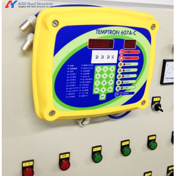 Quality Easy Operate Poultry Environment Control System Poultry Shed Steel Structure wholesale