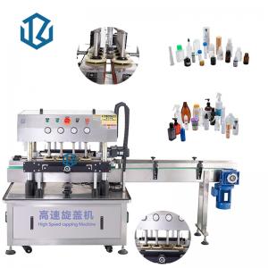Cheap Manufacturer Quality Assurance  bottle  8 wheel screw linear capping machine high speed bottle capper capping machine for sale