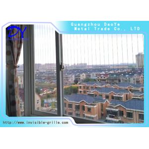 Cheap Innovative Balcony Safety 316 Wire Invisible Grilles 100kg load capacity for sale