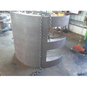 Volvo MX55 Hydraulic Grapple Attachment , Excavator Pipe Grapple 1100 Mm Max