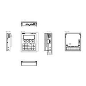6V6641-0BA11-0AX1 SIEMENS OPERATOR PANEL OP 77A LC DISPLAY BACKLIT, 4.5 DISPLAY