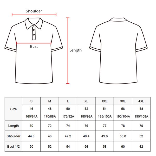 Plus Size Quick-Drying T-Shirts Polo 100%Cotton Heat Transfer Printed Customized Designs
