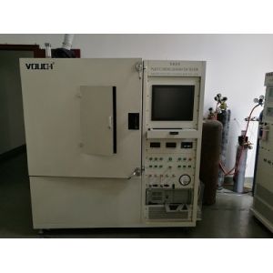 Plastic Material Flame Test Chamber Smoke Density Test Standard ISO5659-2 220V