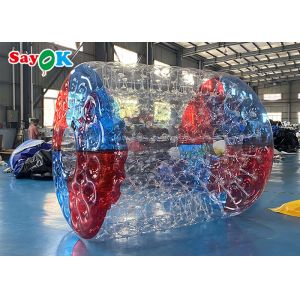 Floating Water Toys 0.9mm PVC Tarpaulin Inflatable Water Roller Ball For Lake