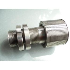 Titanium 82mm Double Head Wedge Wire Johnson Screen Nozzle With M32mm For Mixed